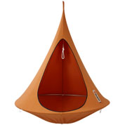 Suspended Hammock - Single Cacoon - Orange